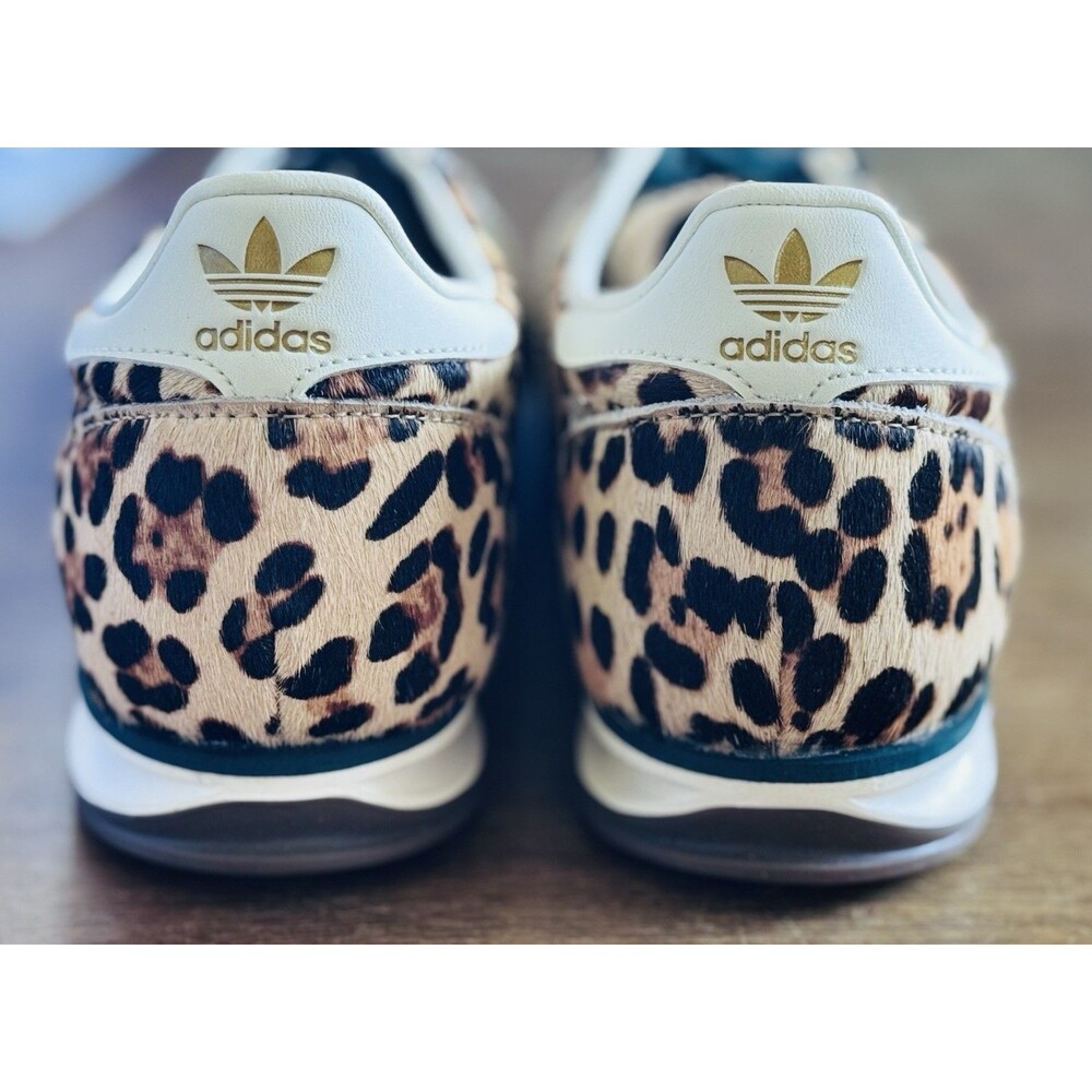 Women’s Size 8.5 adidas SL 72 OG Leopard Print KI4205 NIB - Picture 6 of 7